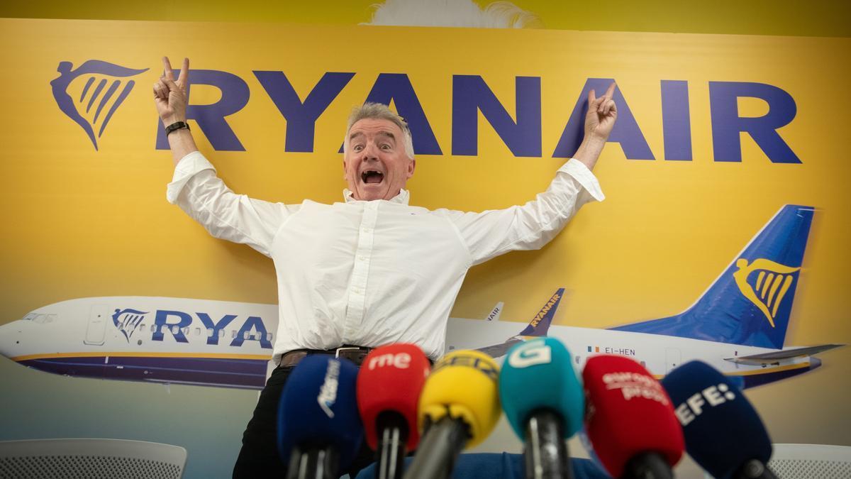 El consejero delegado de Ryanair, Michael O'Leary.