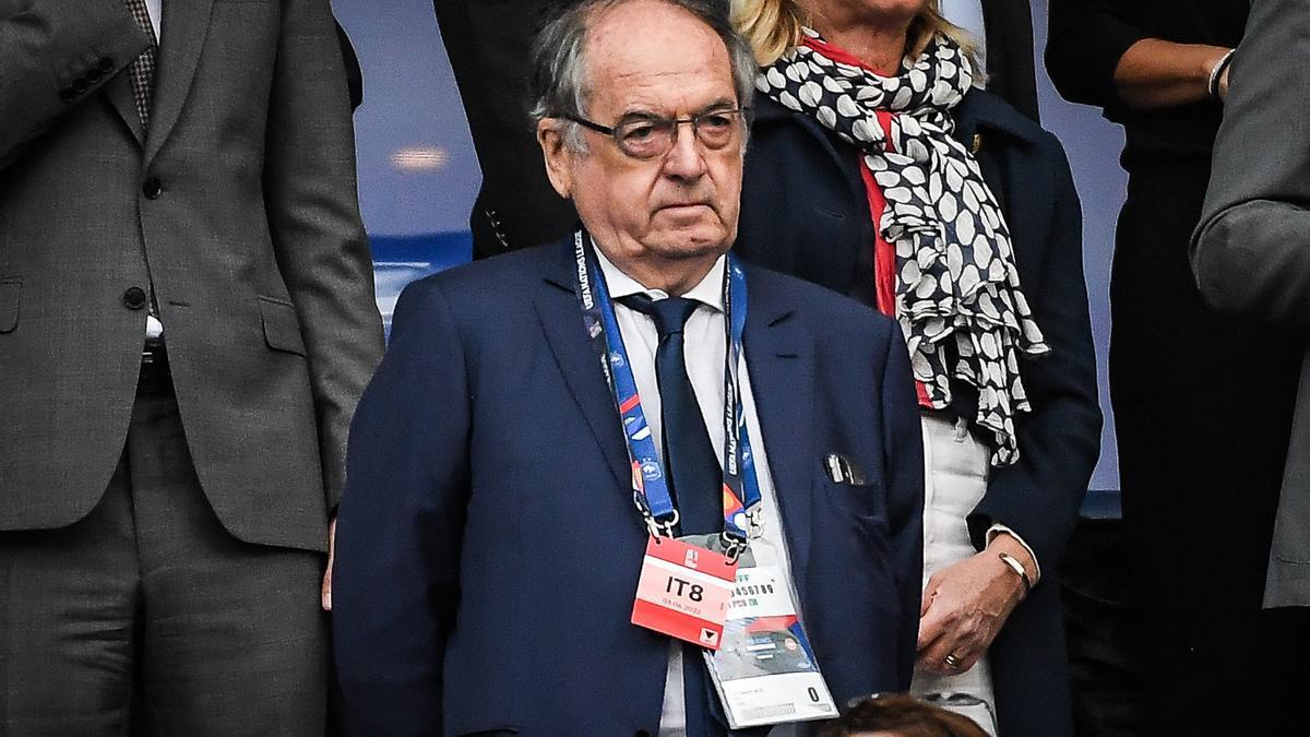 El hasta ahora presidente de la Federación Francesa de Fútbol, Noël Le Graët.