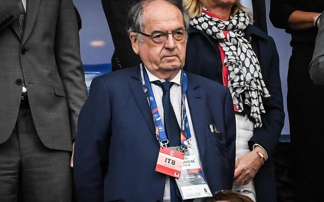 El hasta ahora presidente de la Federaci&oacute;n Francesa de F&uacute;tbol, No&euml;l Le Gra&euml;t.