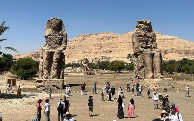 Los Colosos de Memnón.