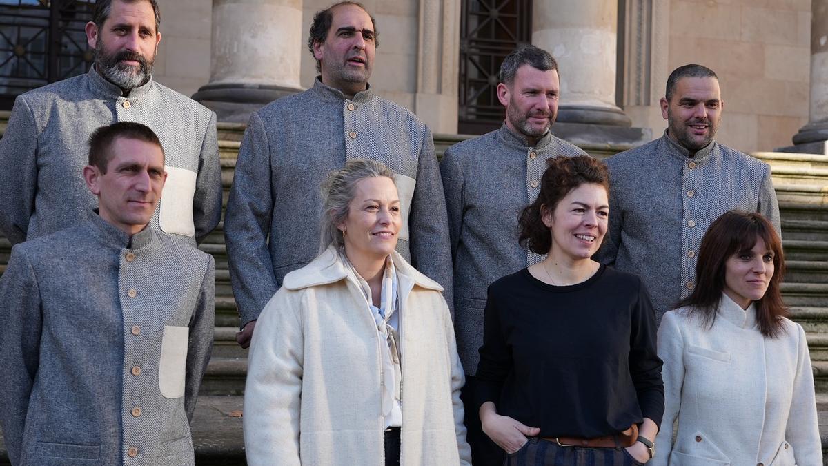 Arabako Foru Aldundia eta María Clé diseinatzailea elkarlanean aritu dira Zeelanda Berriko Ardi Moztzaileen Mundialean parte hartuko duen euskal selekzioa janzteko.