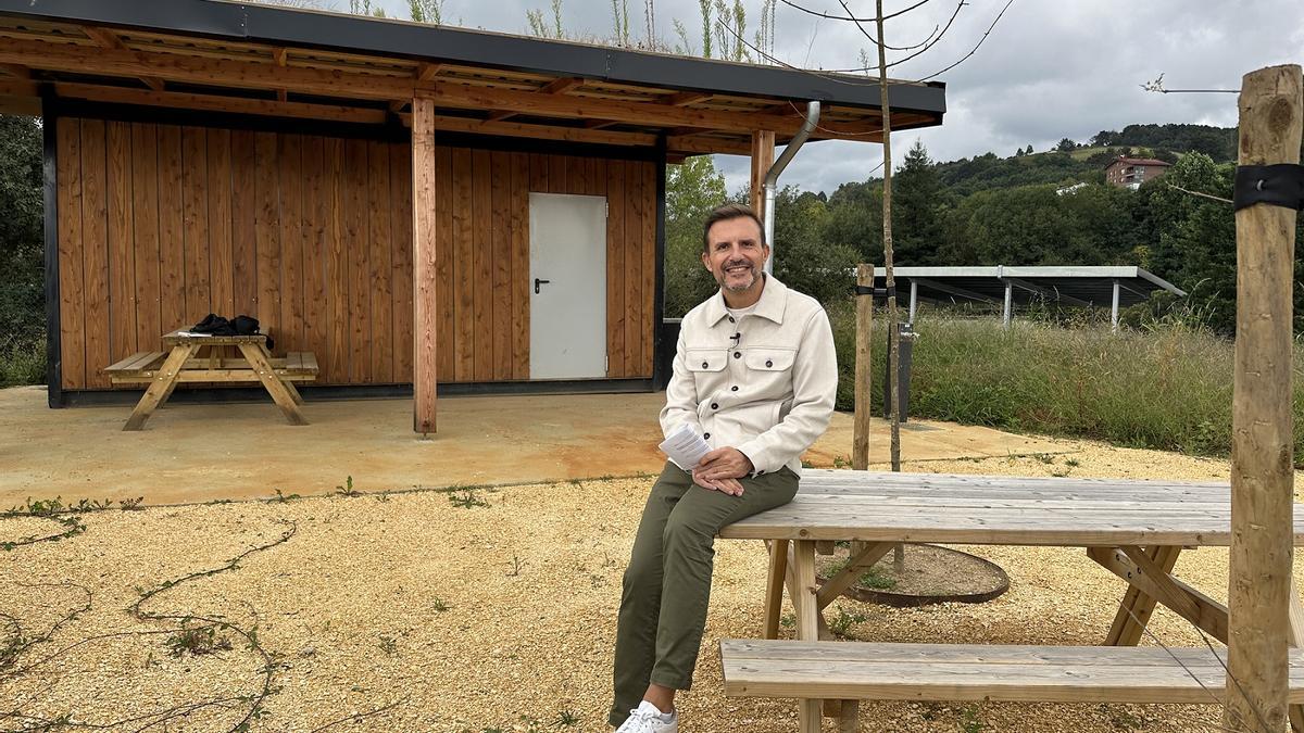 El alcalde, Agustín Valdivia, en las huertas