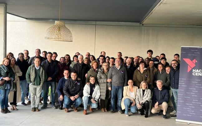 Presentación a comienzos de mes de la agrupación independiente Haciendo Cendea, encabezada por Rafa Ansó.