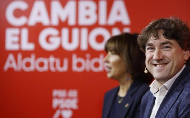 Andueza ha presentado este miércoles el avance del programa electoral del PSE-EE.