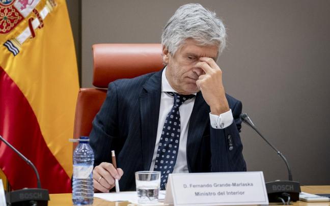 El ministro del Interior, Fernando Grande-Marlaska.