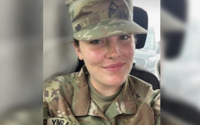 La agente de la Guardia Nacional Sarah Beckstrom.