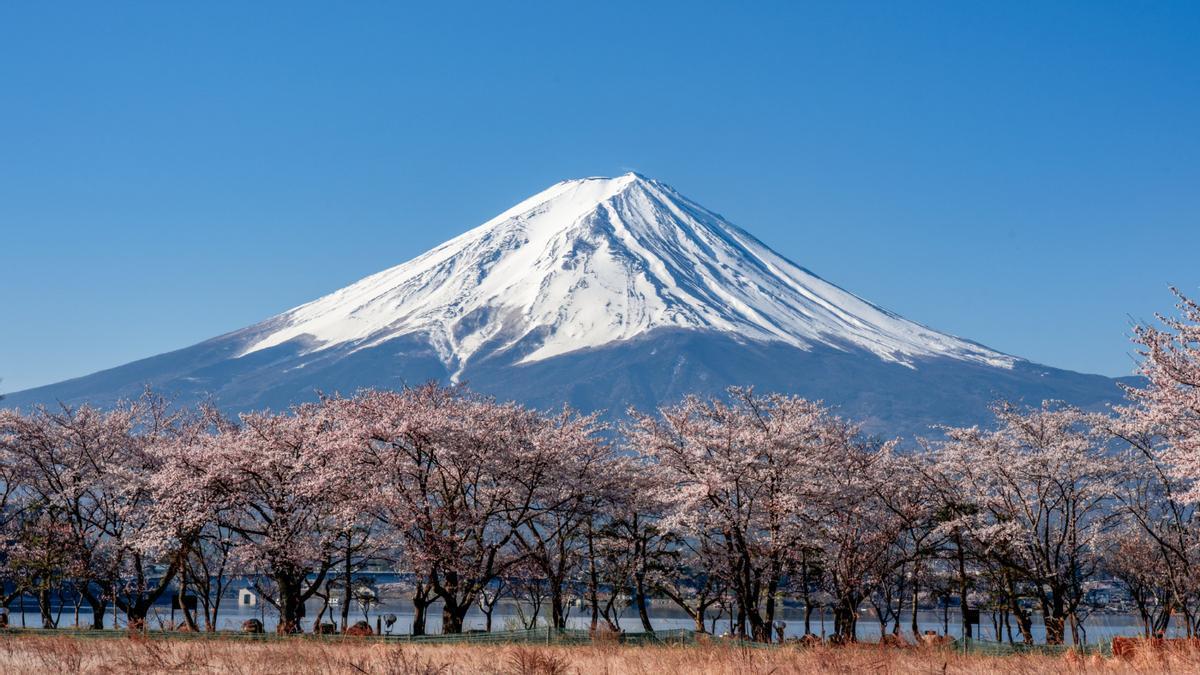 El monte Fuji, en Japón.