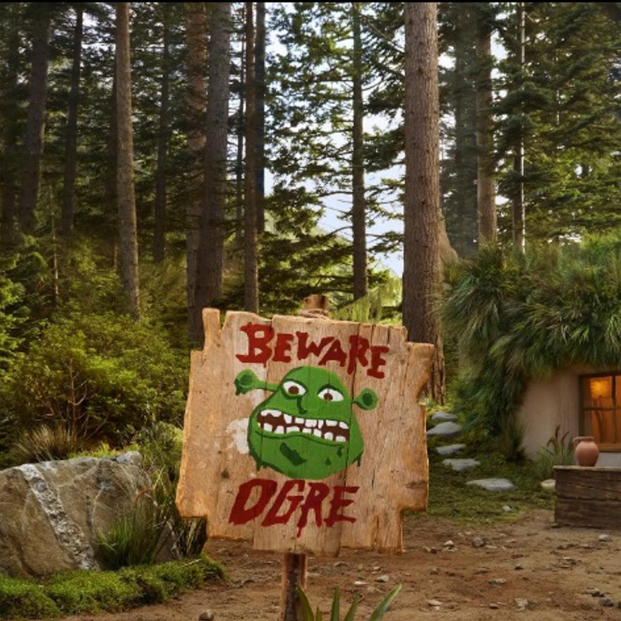 Una advertencia de que se llega a territorio de un ogro.