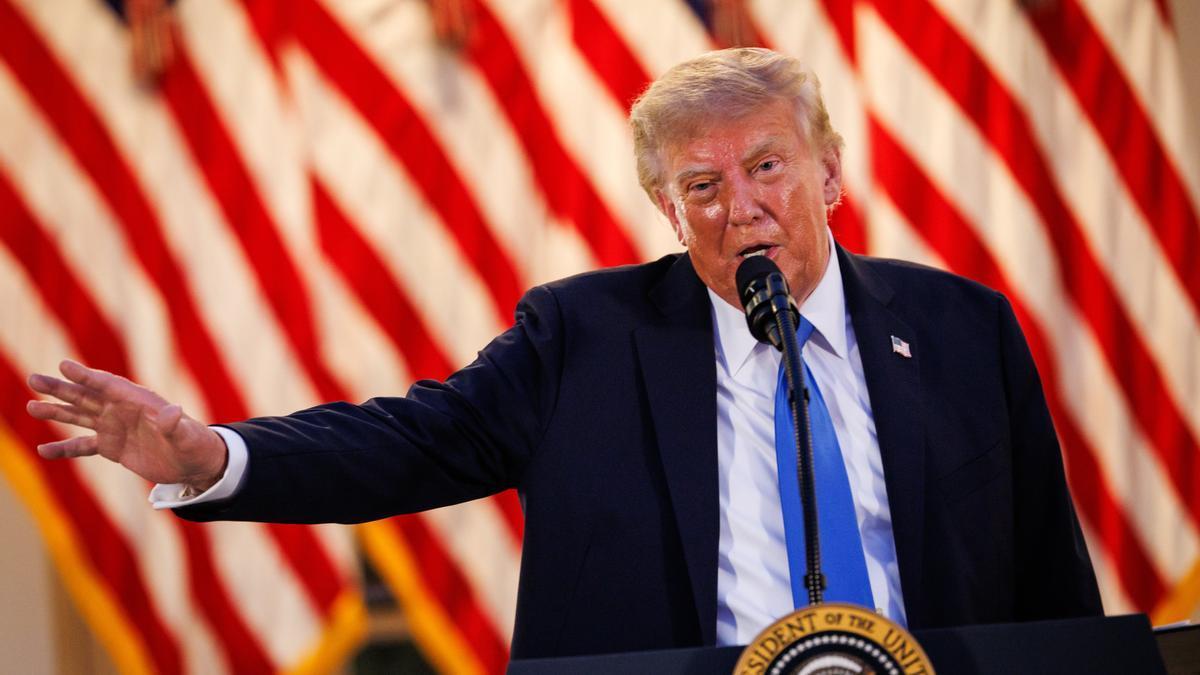 El presidente de Estados Unidos, Donald Trump