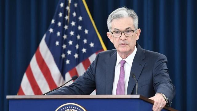 El presidente de la Reserva Federal de Estados Unidos, Jerome Powell.