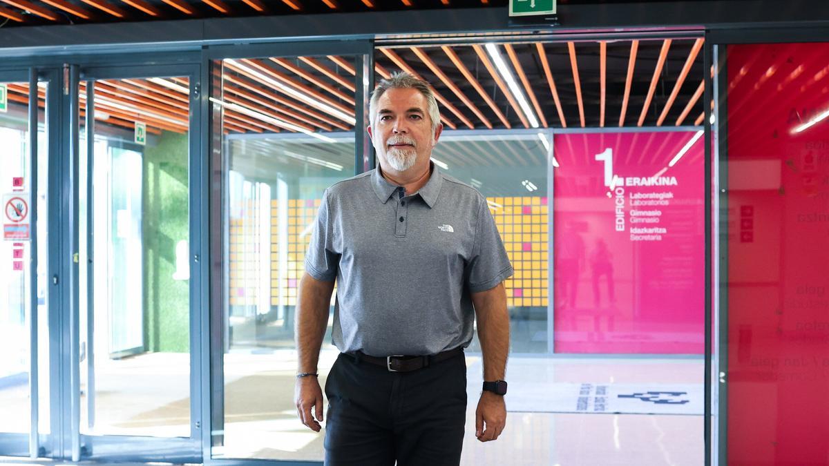 Joserra Díez, decano de la Facultad de Educación de Euskal Herriko Unibertsitatea (EHU).