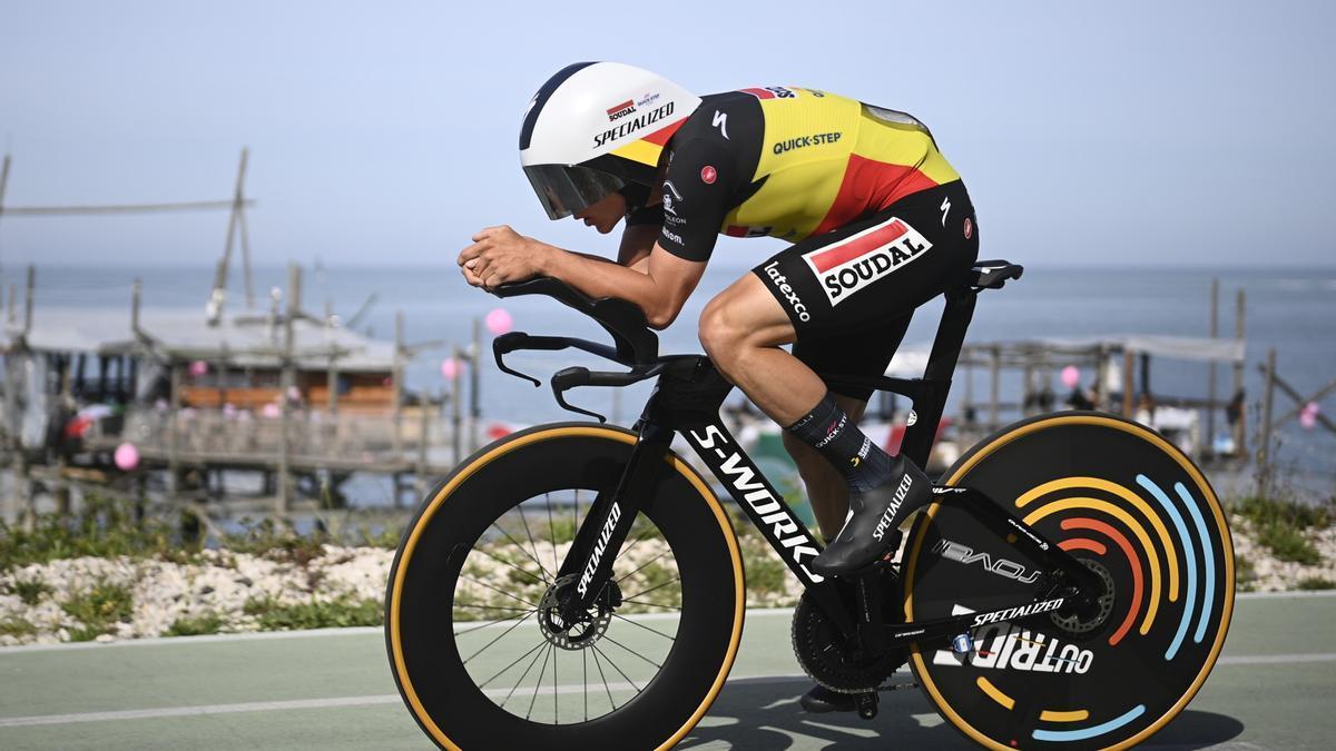 El ciclista belga Remco Evenepoel