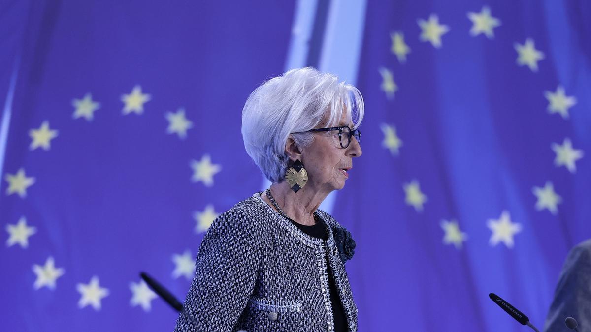 La presidenta del BCE, Christine Lagarde.