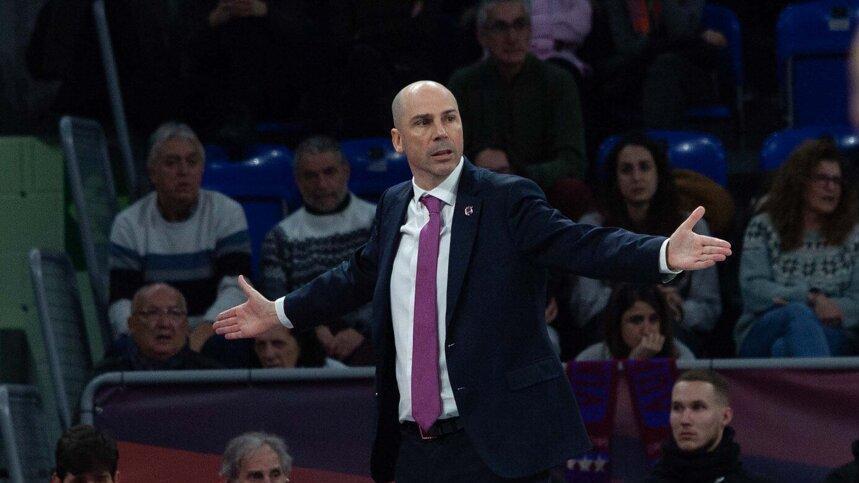 Joan Peñarroya, durante el choque en el Buesa Arena contra el Granada