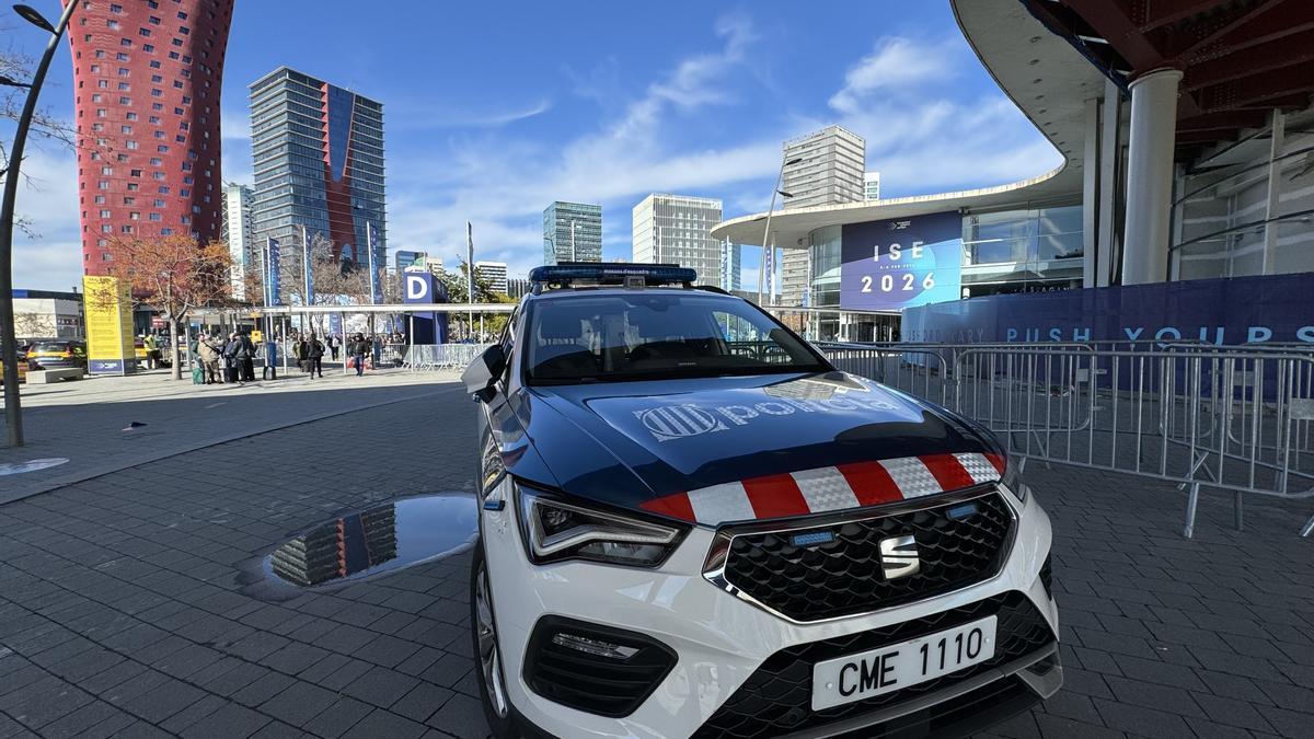 Una patrulla de los Mossos d'Esquadra.