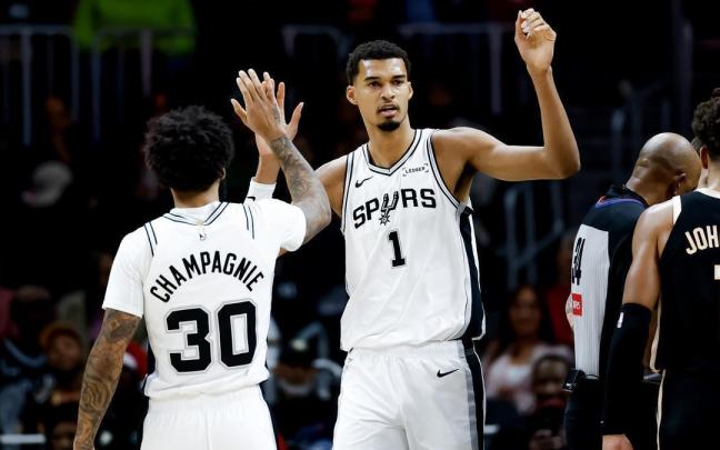 Victor Wembanyama confirmó su condición de favorito a conquistar el MVP.