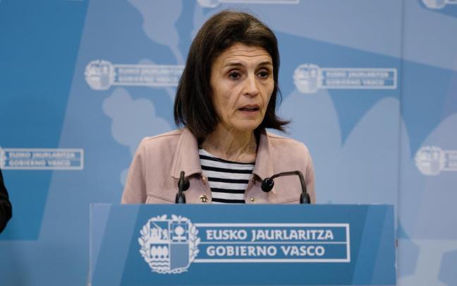Nerea Melgosa durante su comparecencia este jueves en Gasteiz. / Irekia Nerea Melgosa durante su comparecencia este jueves en Gasteiz.