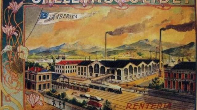 Una ilustración de la fábrica de galletas Olibet