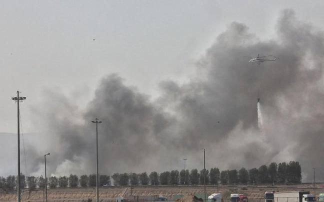 Imagen de un ataque iraní
