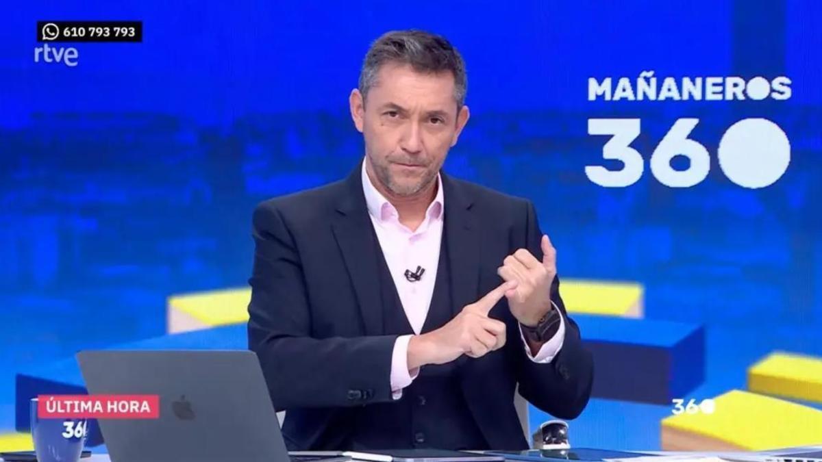 Javier Ruiz se despidió hace unas semanas de 'Mañaneros'.