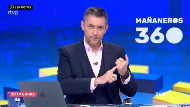 Javier Ruiz en 'Mañaneros'.