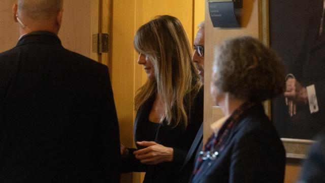 Begoña Gómez, en la Asamblea de Madrid, a 13 de noviembre de 2024.