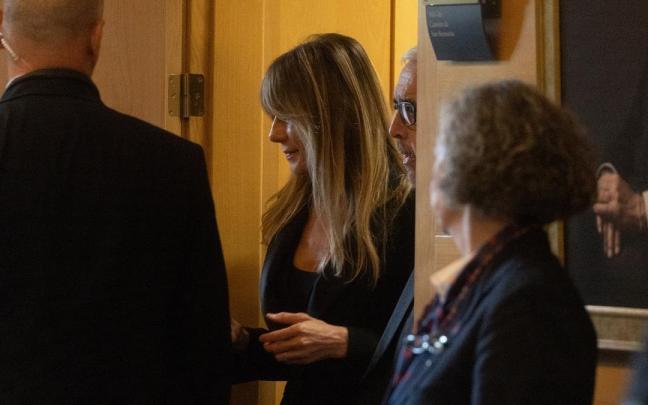 Begoña Gómez, en la Asamblea de Madrid, a 13 de noviembre de 2024.