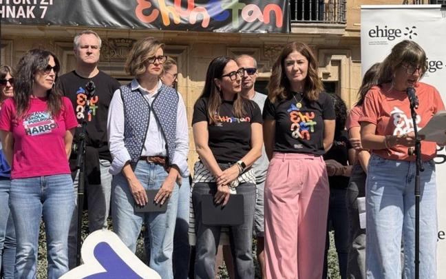 Inauguración de la 33ª Euskal Eskola Publikoaren Jaia en Santurtzi