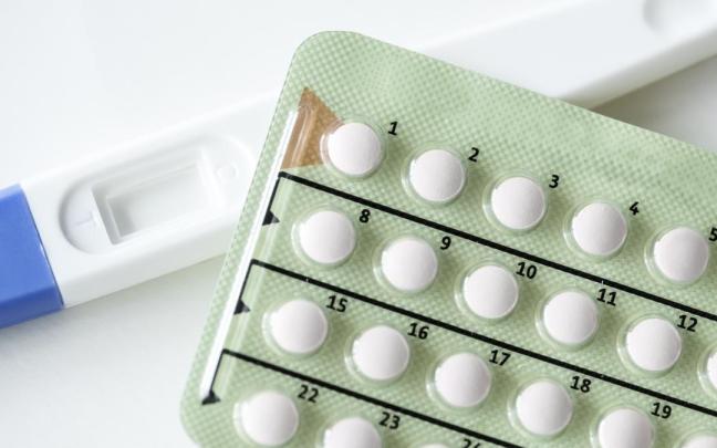 Un blister con píldoras anticonceptivas.