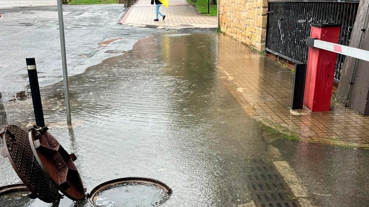 Zona de Orio que se inundó el año pasado.