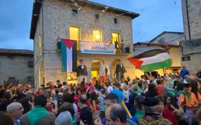 Txupinazo fiestas Artziniega en Goiko Plaza 2024