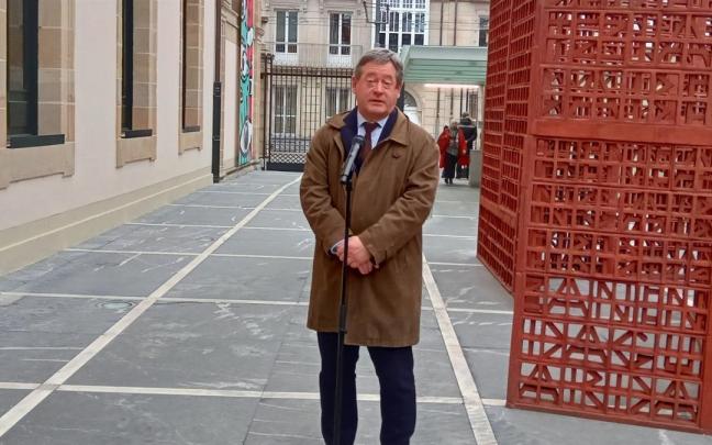 El portavoz del Gobierno vasco, Bingen Zupiria.