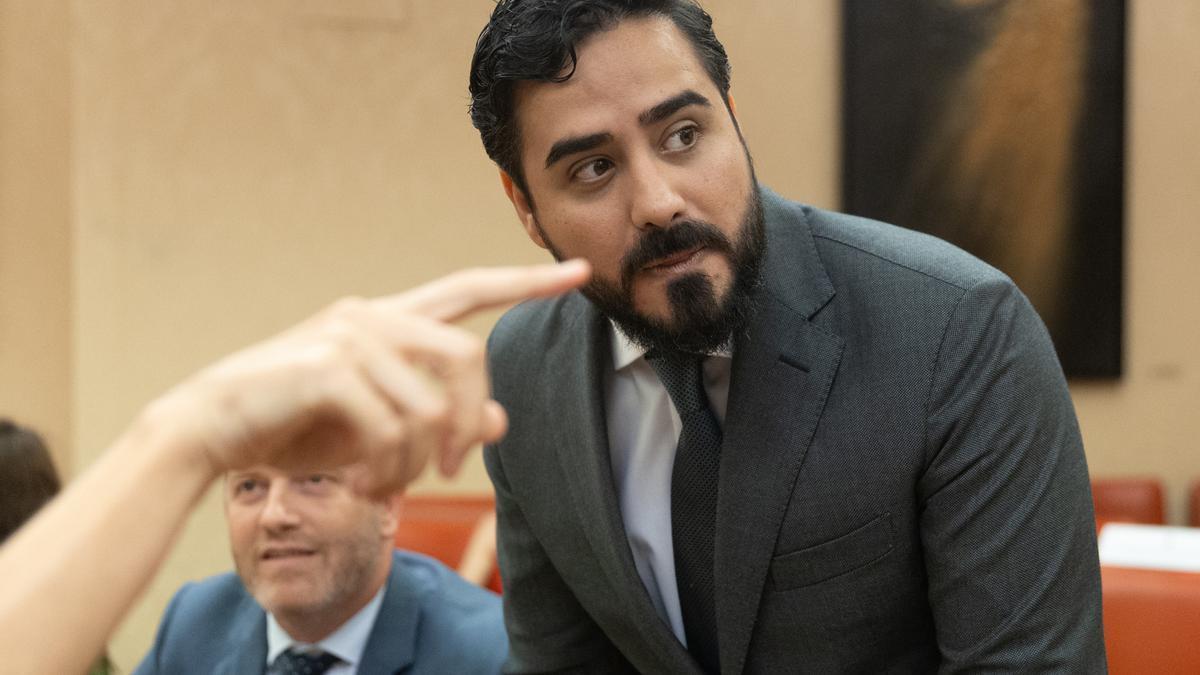 El eurodiputado electo Luis 'Alvise' Pérez Fernández, líder de la agrupación Se Acabó la Fiesta