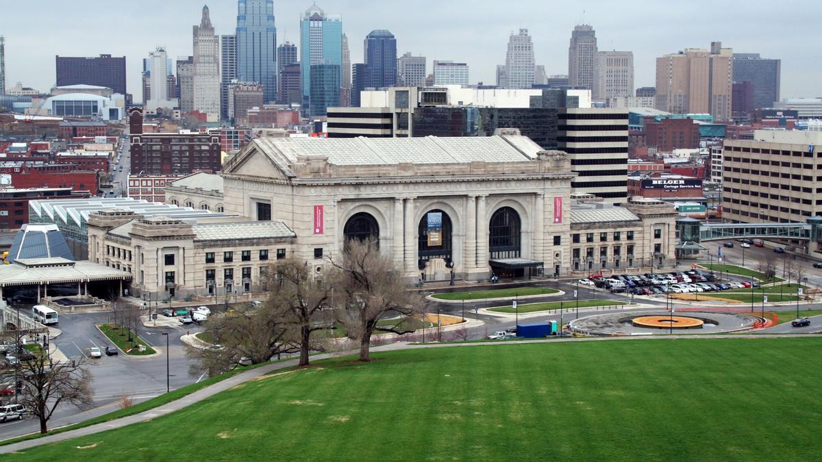 Vista de Union Station, en Kansas City