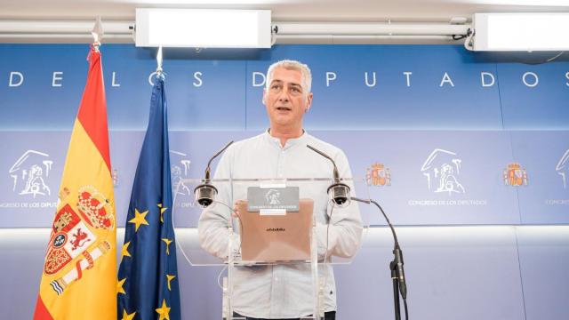 El portavoz adjunto de EH Bildu en el Congreso, Oskar Matute