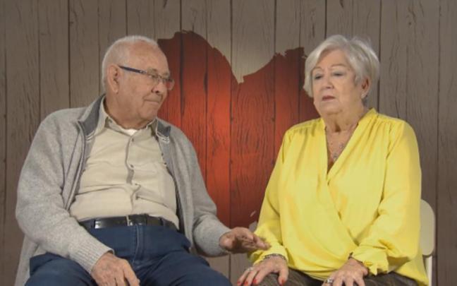Manuel y Esther en 'First Dates'. Manuel y Esther en 'First Dates'.