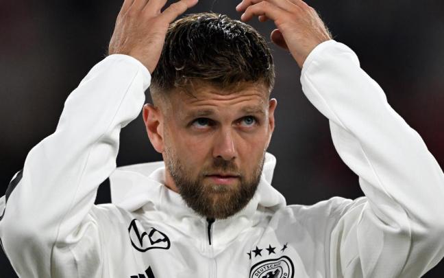 Fullkrug, en un encuentro con la selección alemana.