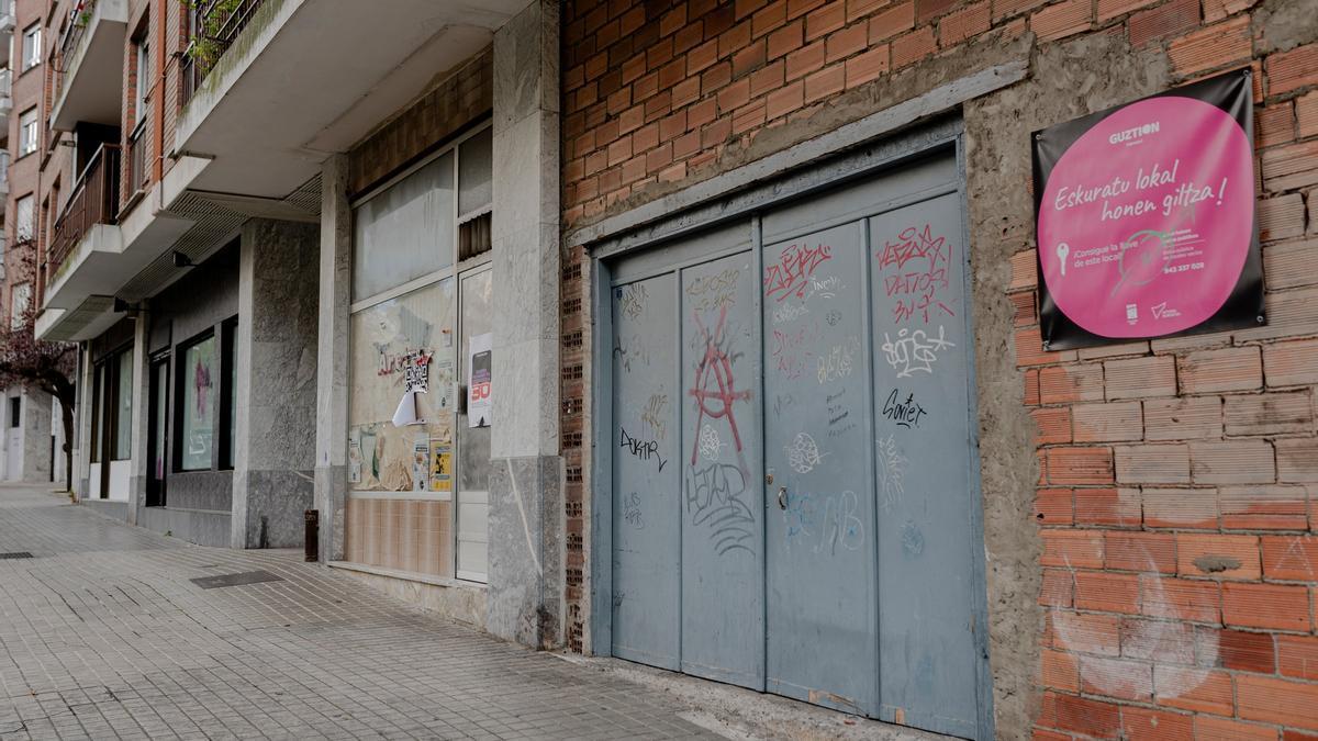 Un local comercial vacío