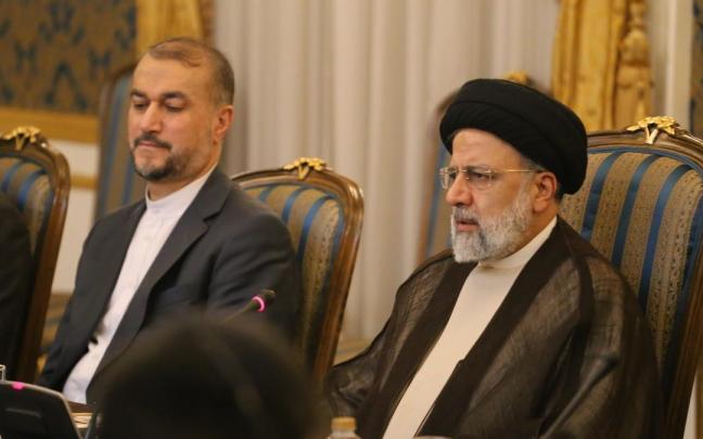 El presidente de Irán, Ebrahim Raisí, y el ministro iraní de Exteriores, Hosein Amir Abdolahian, muertos en el accidente de helicóptero.