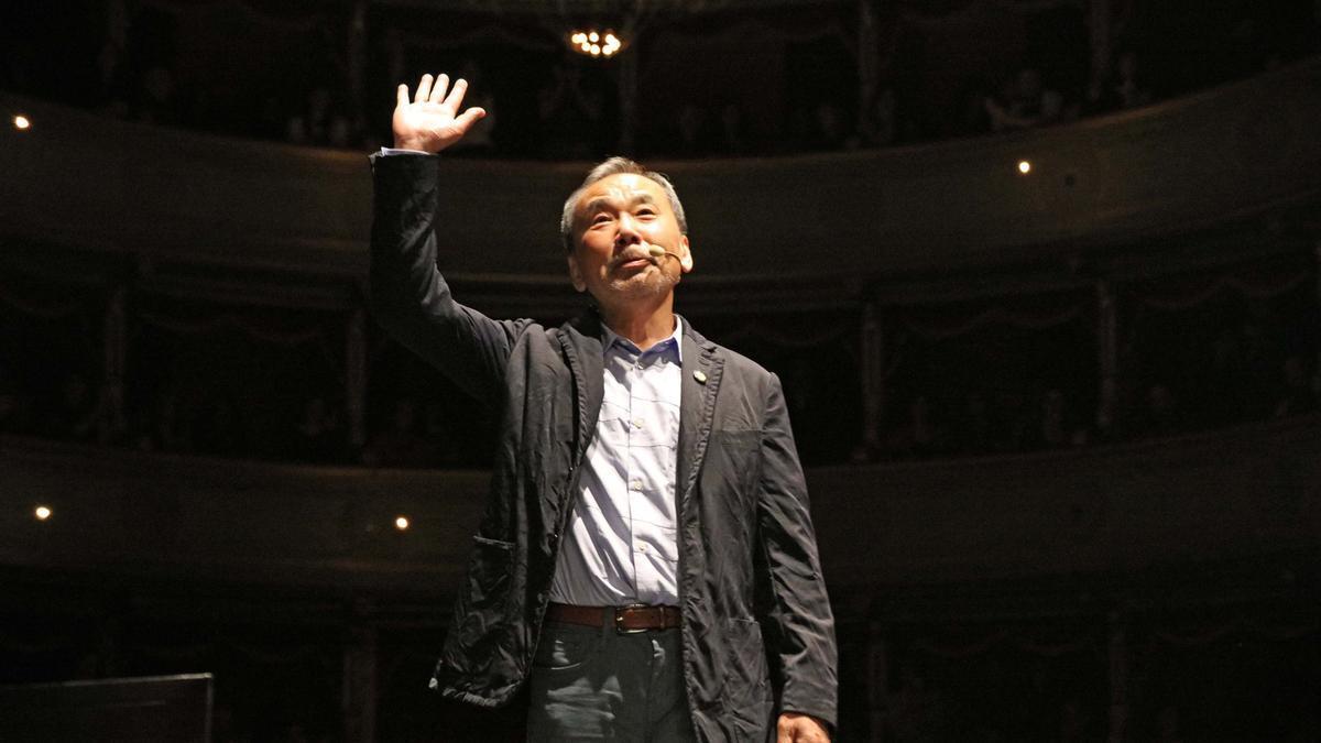 El escritor japonés Haruki Murakami.