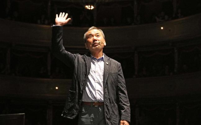 El escritor japonés Haruki Murakami.