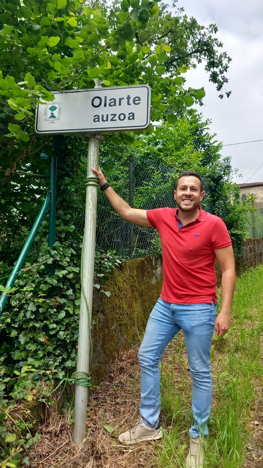 Para el colombiano afincado en Portugal fue muy emocionante pisar el barrio que lleva por nombre el apellido de su familia