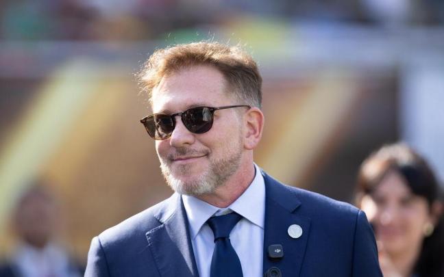 El presidente de la Conmebol, Alejandro Domínguez.