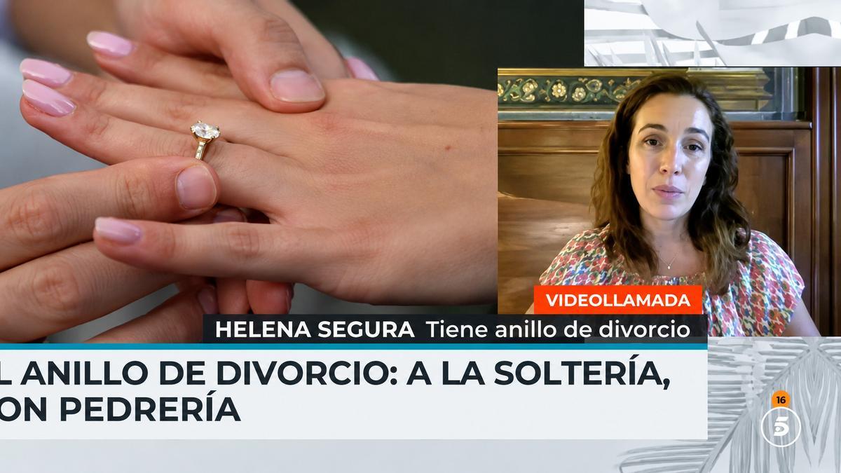 Helena Segura, en el programa 'Vamos a Ver' de Telecinco