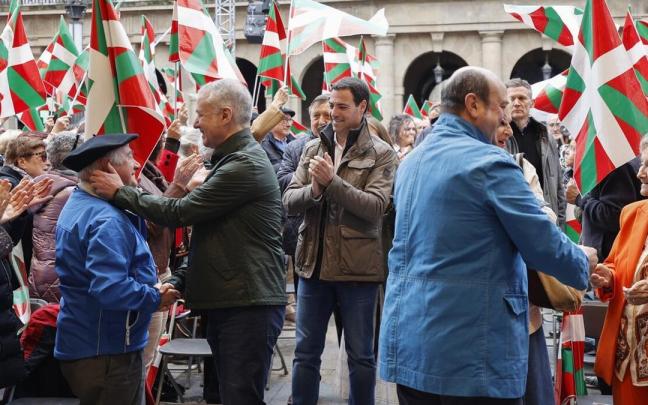 Aberri Eguna en Bilbao.