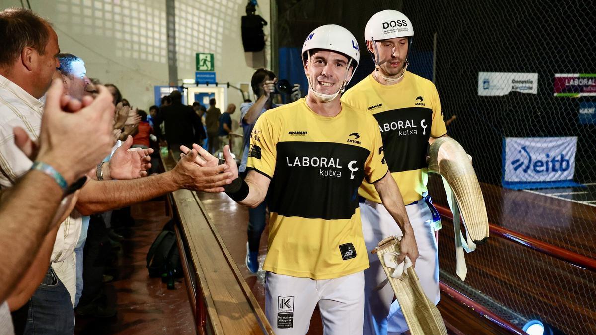 Barandika-López y Elaia-Maia, campeones de la Jai Alai League ante Urreisti-Basque y Sorozabal-Arai