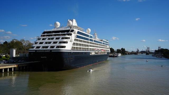 Imagen de archivo de un crucero.