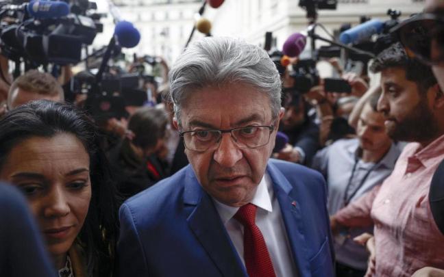 El líder de La Francia Insumisa (LFI), Jean Luc Mélenchon. / EFE El líder de La Francia Insumisa (LFI), Jean Luc Mélenchon.