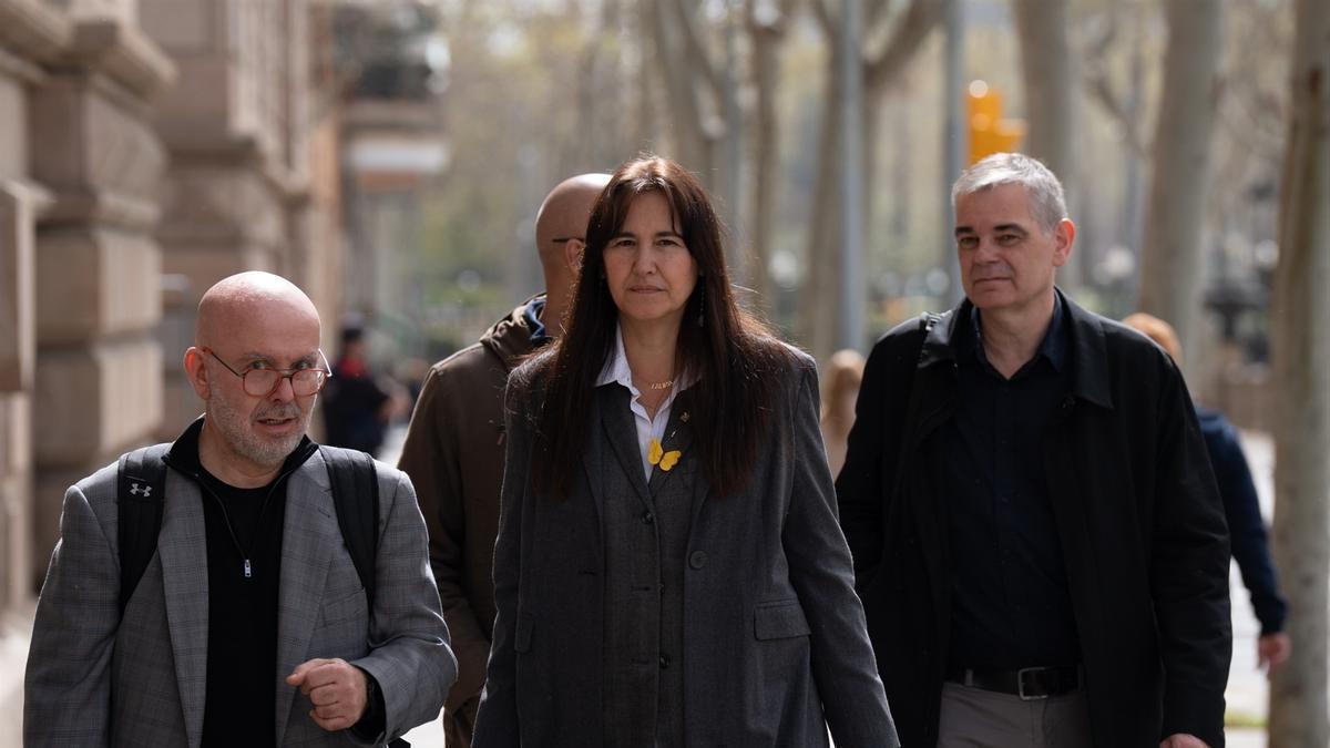 La expresidenta del Parlament de Catalunya Laura Borràs en una foto de archivo.