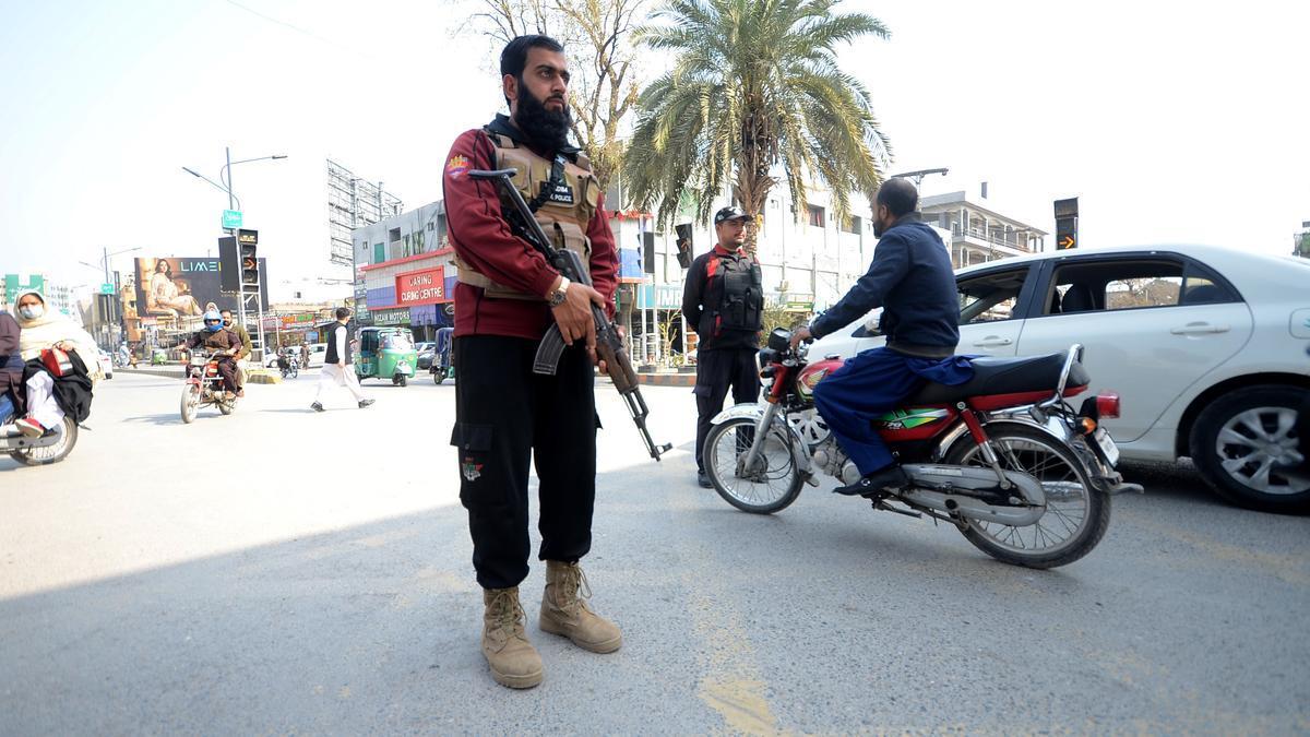 Talibanes en una foto de archivo
